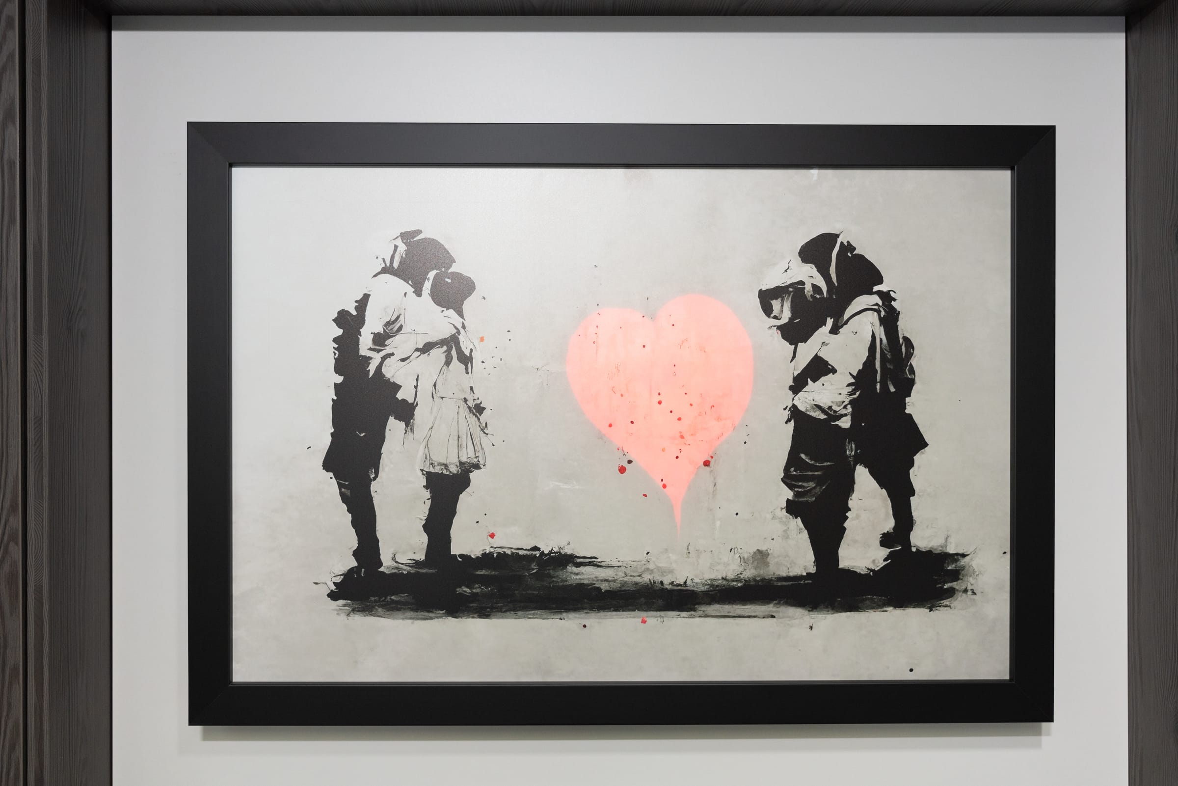 Multi-media art — designer wall by Ultimat Frames